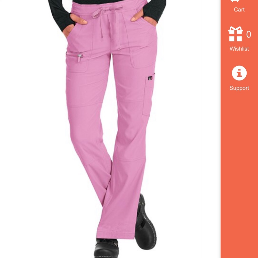 Koi lite peace cargo scrub pants XSP